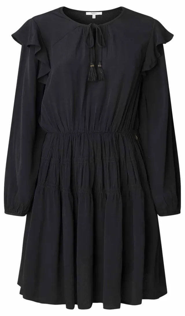 Pepe Jeans Emma abito donna L maniche lunghe scollo a V