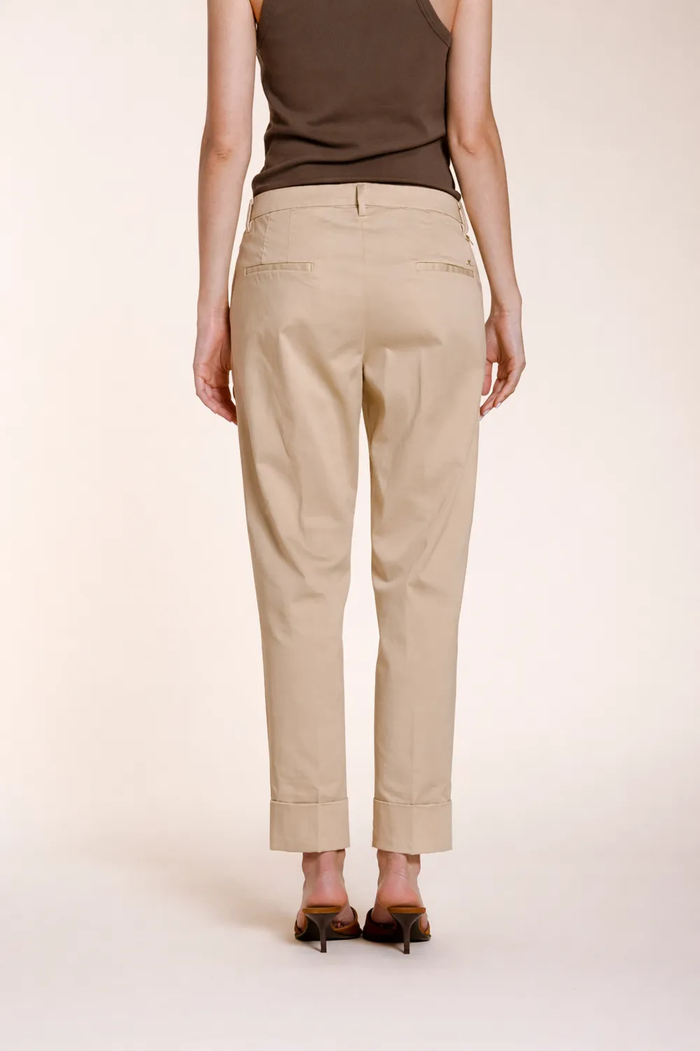 Mason's New York Carrot chino donna latte carrot fit