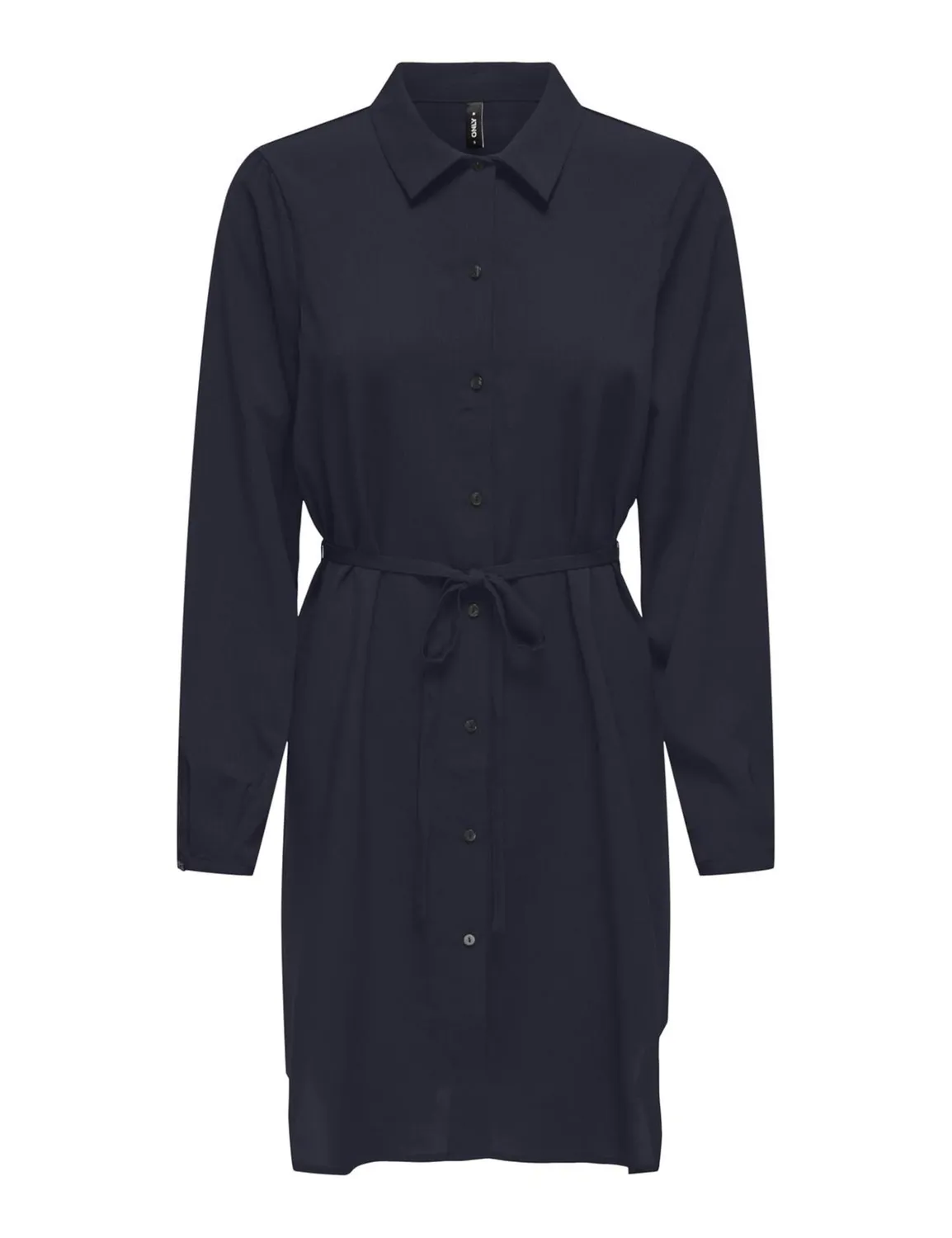 ONLY Onlnova Life Vis L/S Shirt Dress abito viola amaranto