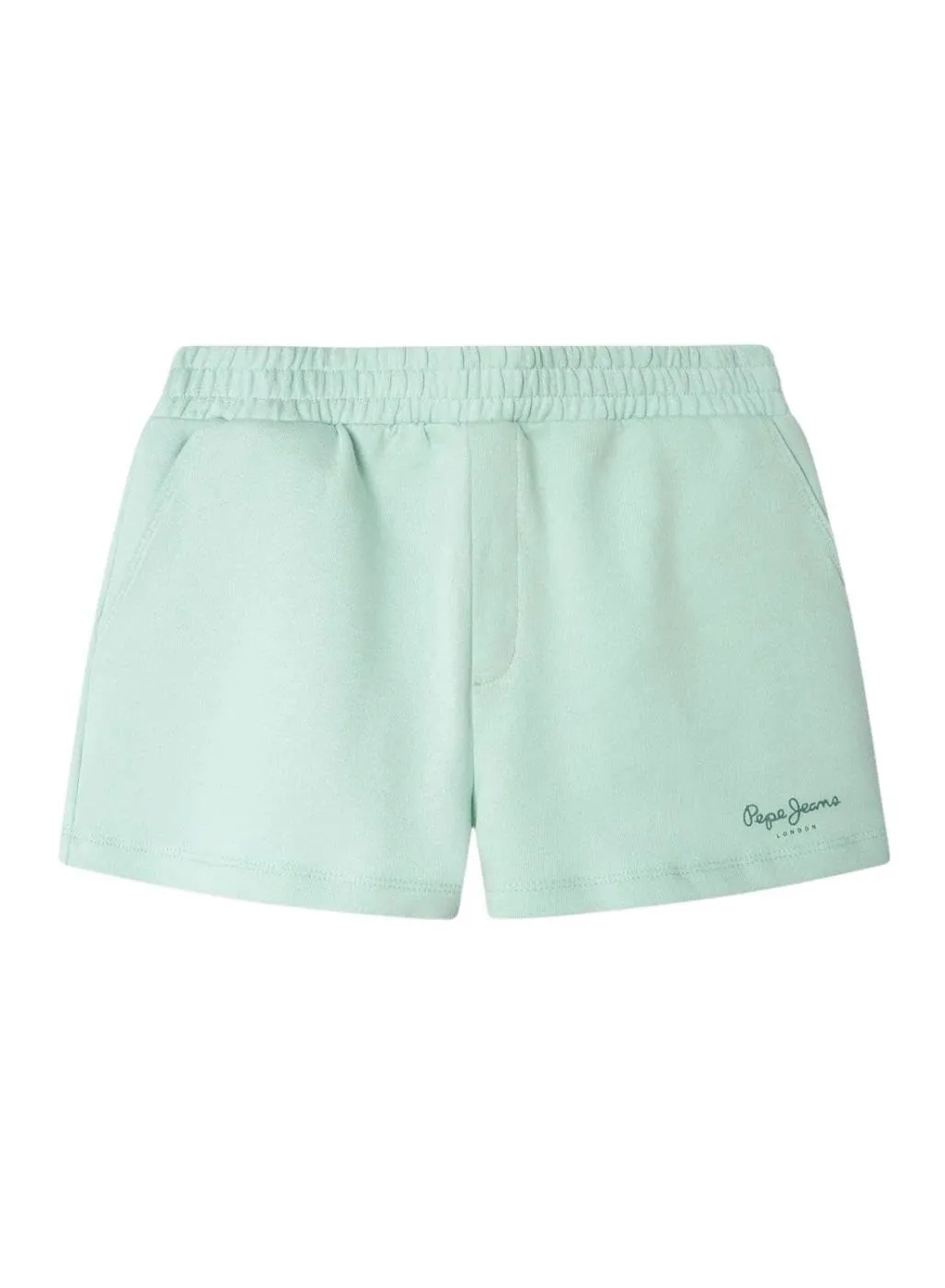 Pepe Jeans Gab Shorts pantaloncini bimba blu cotone elastico