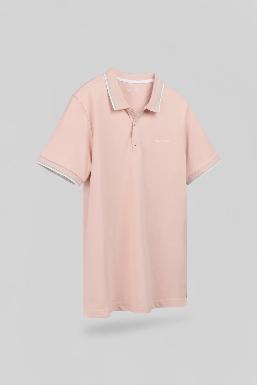 Teddy Smith Pasian 2 MC polo uomo rosa pastel