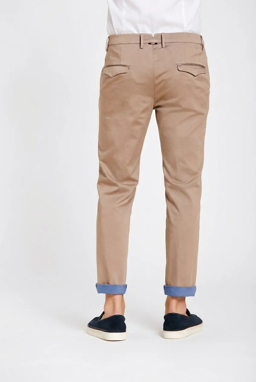 Mason's Torino City Travel chino slim tortora stretch