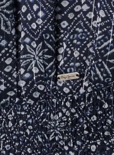 Pepe Jeans Imabel vestito bambina 10 anni stampato foderato
