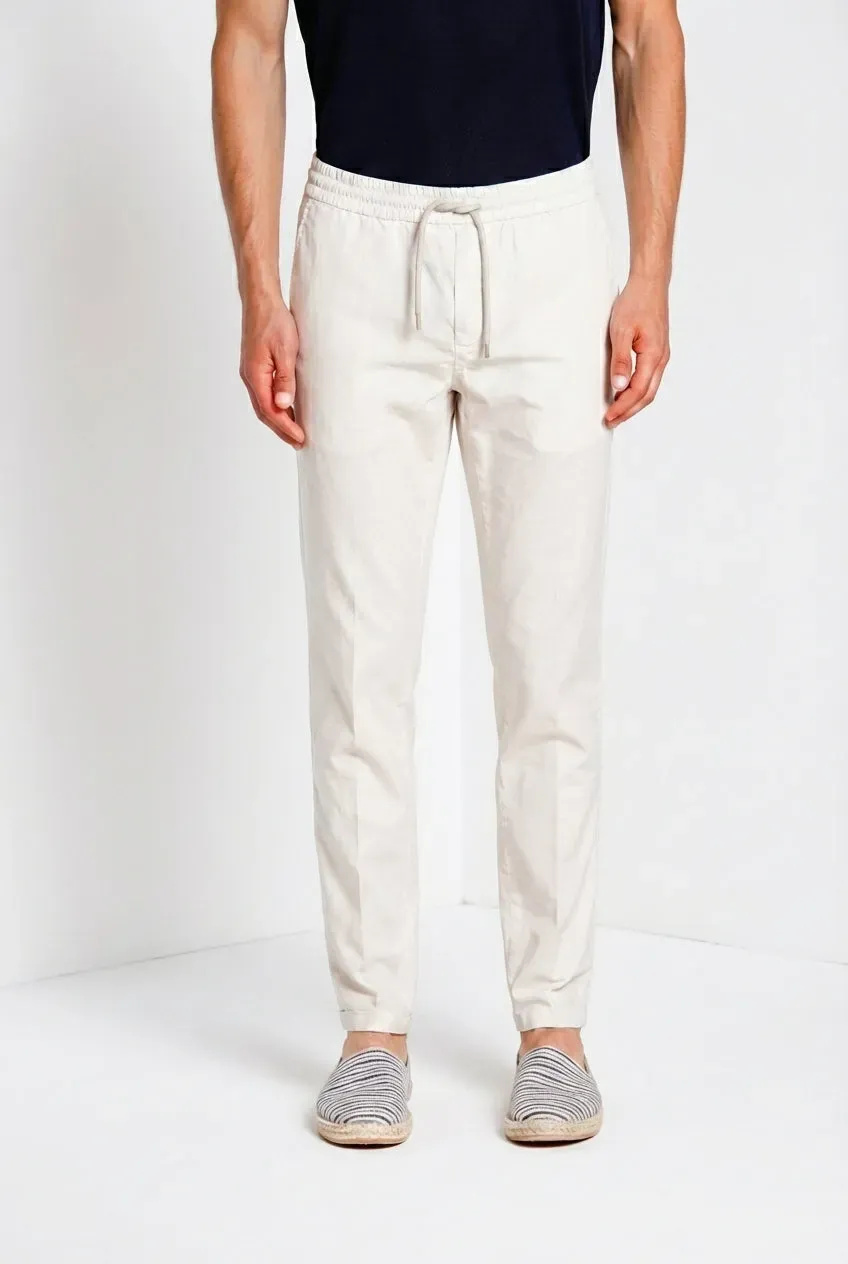 Mason's New York Sack pantalone jogger bianco regular