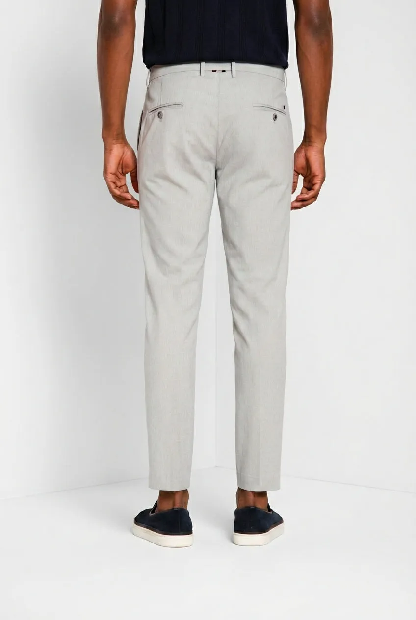 Mason's Milano pantalone chino uomo grigio extra slim
