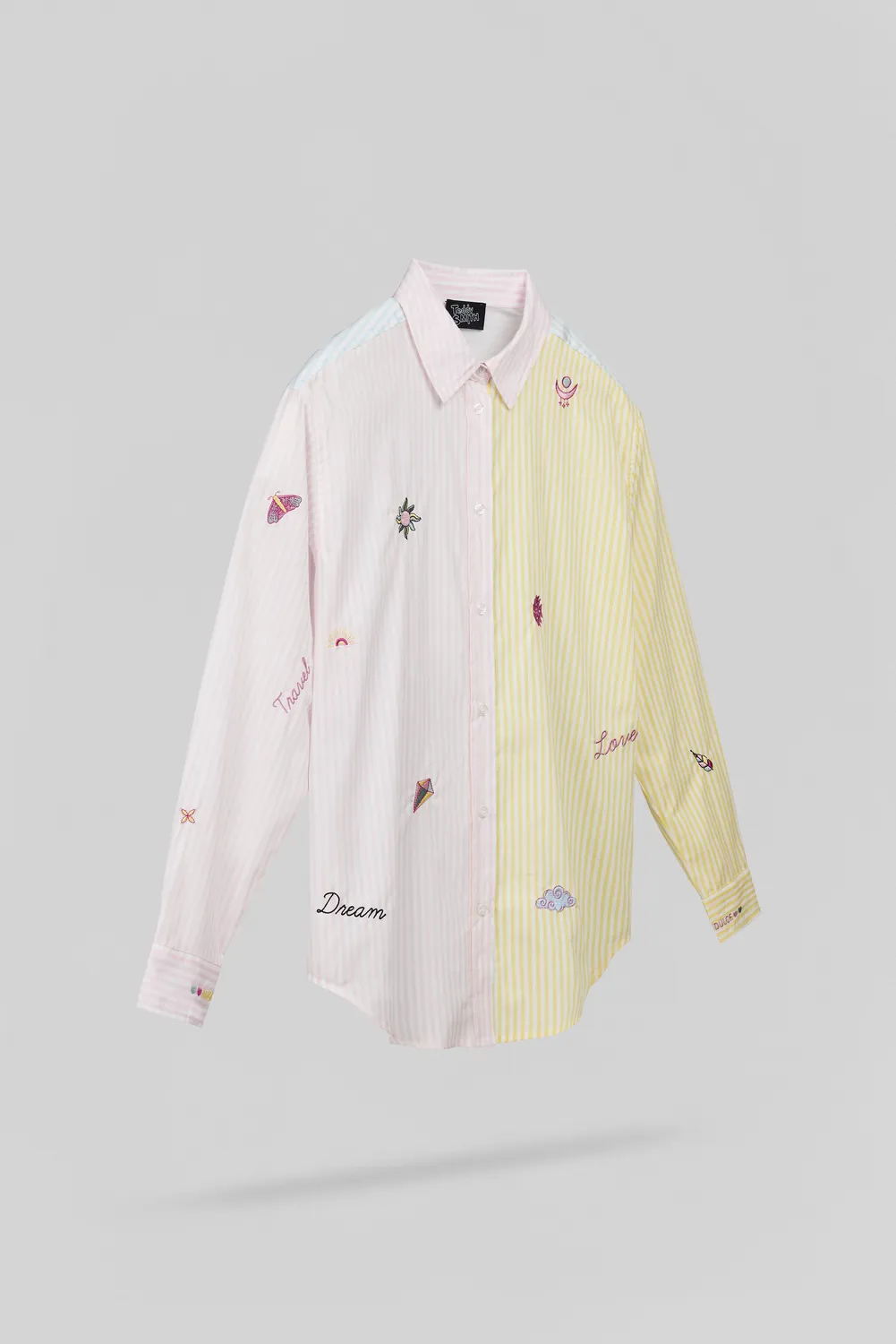 Teddy Smith C-Louisia ML Camicia cotone rosa quartz