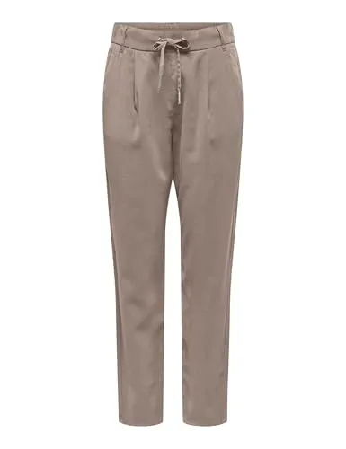 ONLY Onlpoptrash pantalone donna smokey olive tessuto