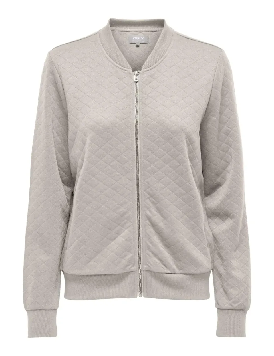ONLY Onljoyce felpa bomber donna XL pumice stone