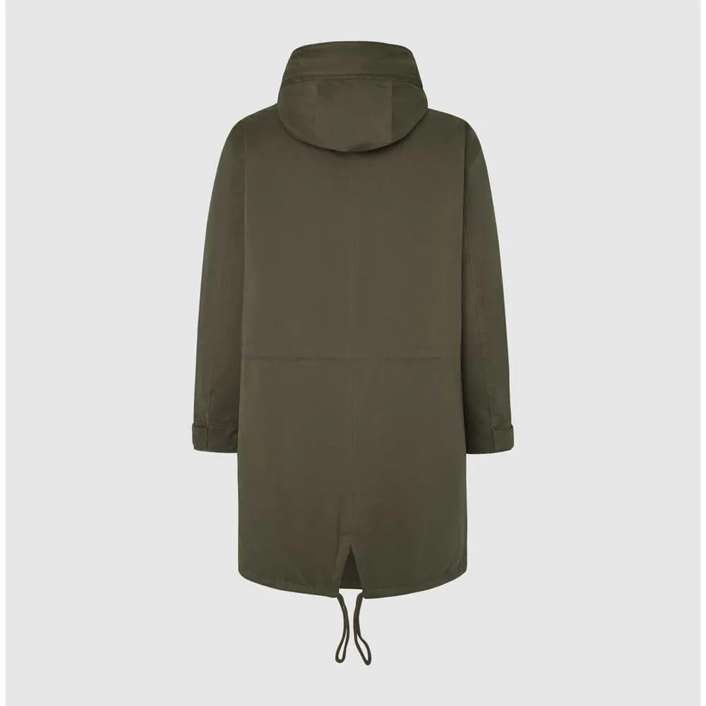 Pepe Jeans Thander Parka Uomo M Verde Leaf Green