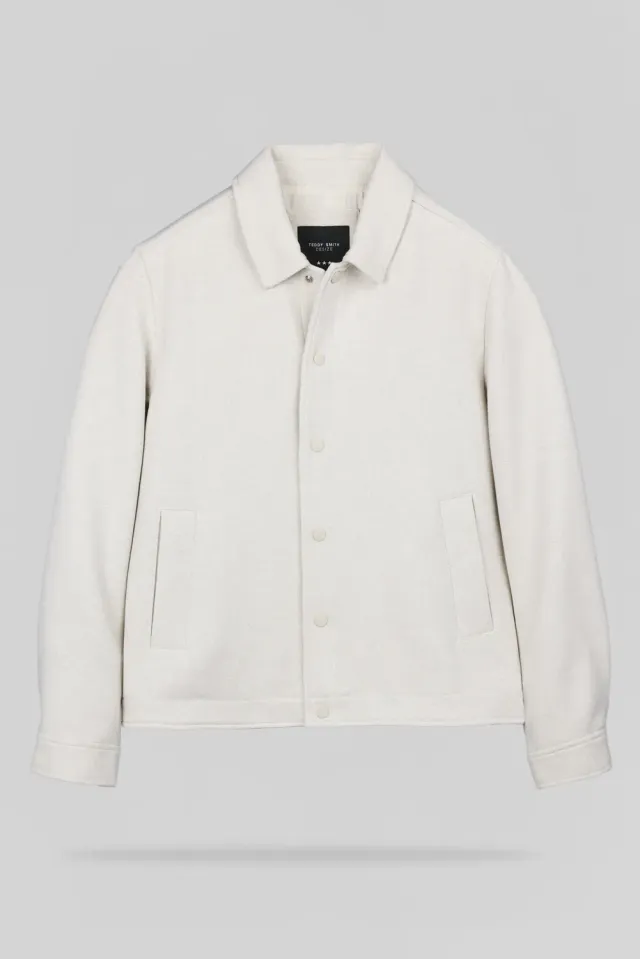 Teddy Smith B-Coach Giubbotto Uomo Naturel Leggero