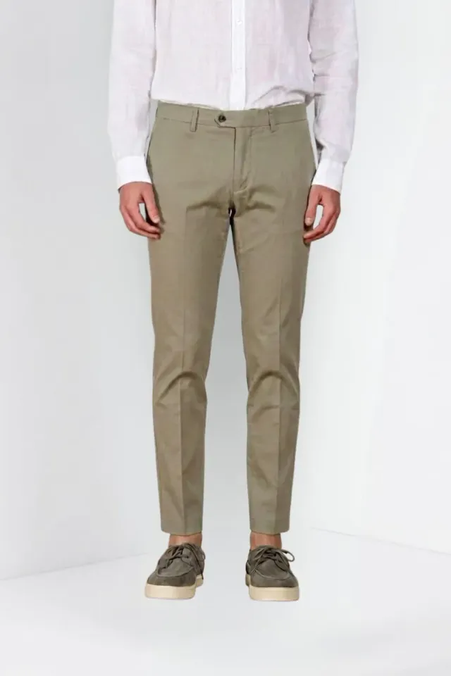 Mason's Torino City Icon Flex Chino Salvia Slim