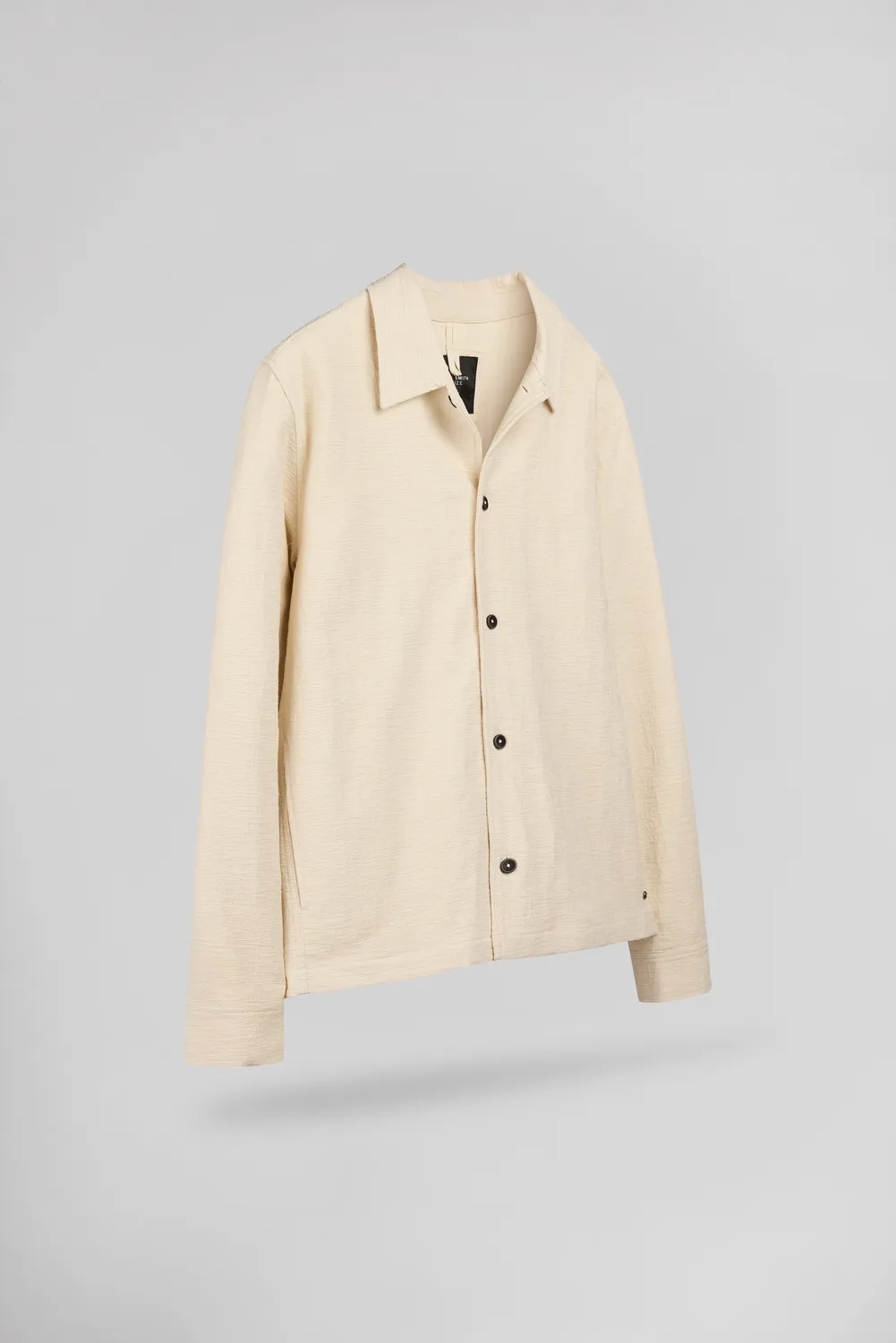 Teddy Smith B-Sambo giacca uomo crema shacket cotone