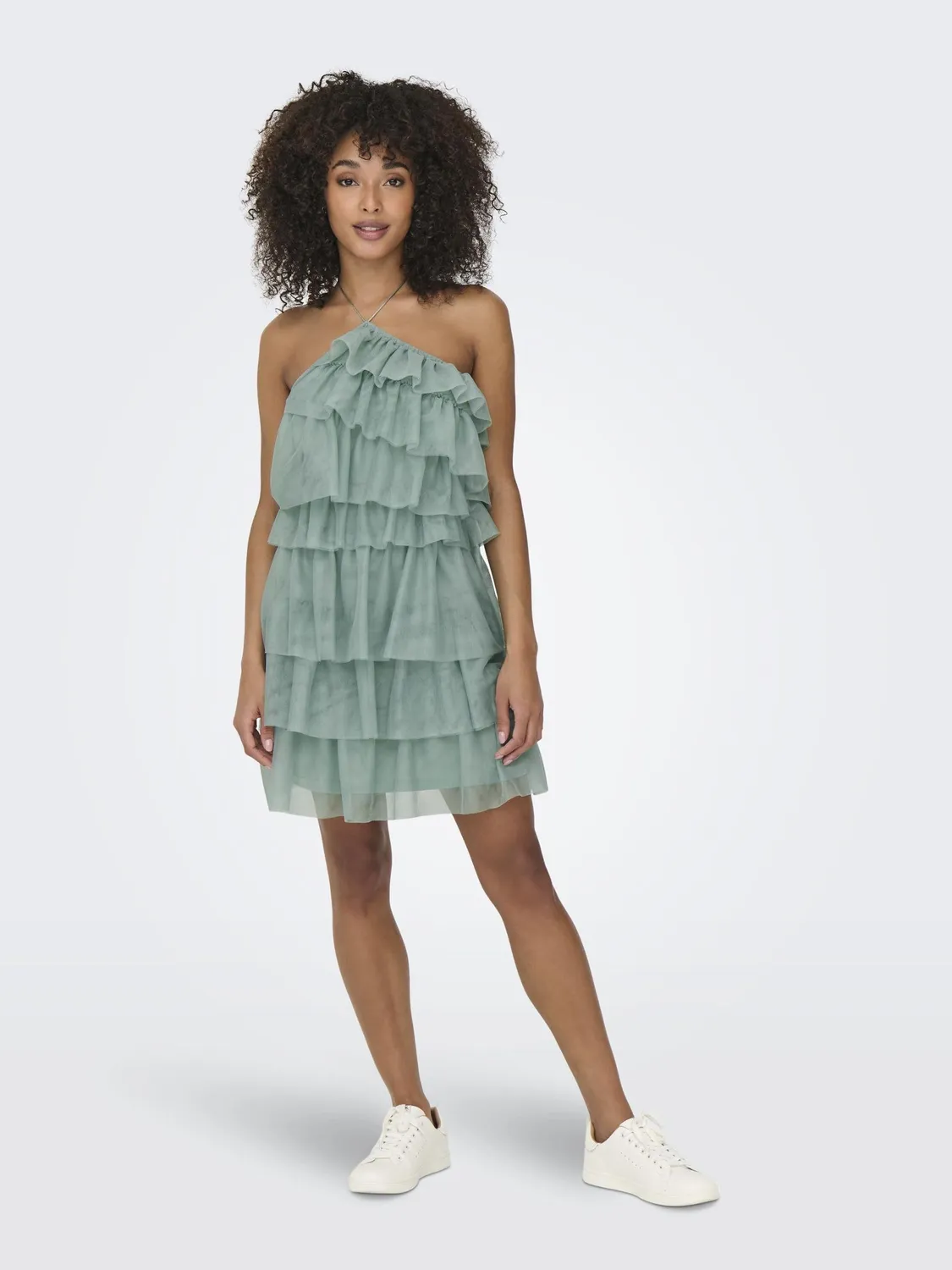 ONLY Onlcarley abito corto tulle S nero