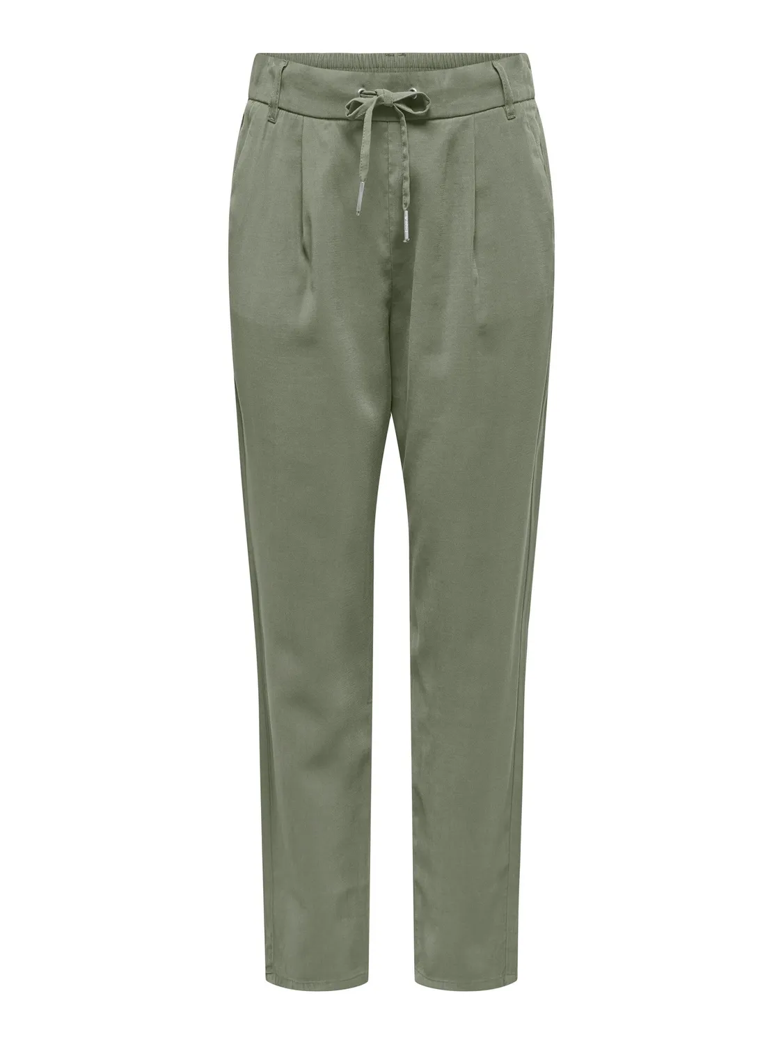 ONLY Onlpoptrash pantalone donna smokey olive tessuto