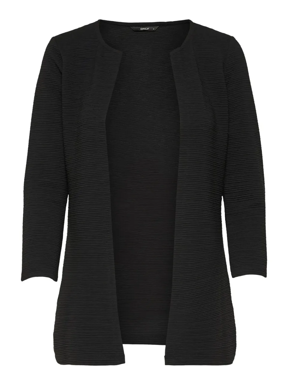 Only Cardigan Long Loose cardigan donna nero lungo