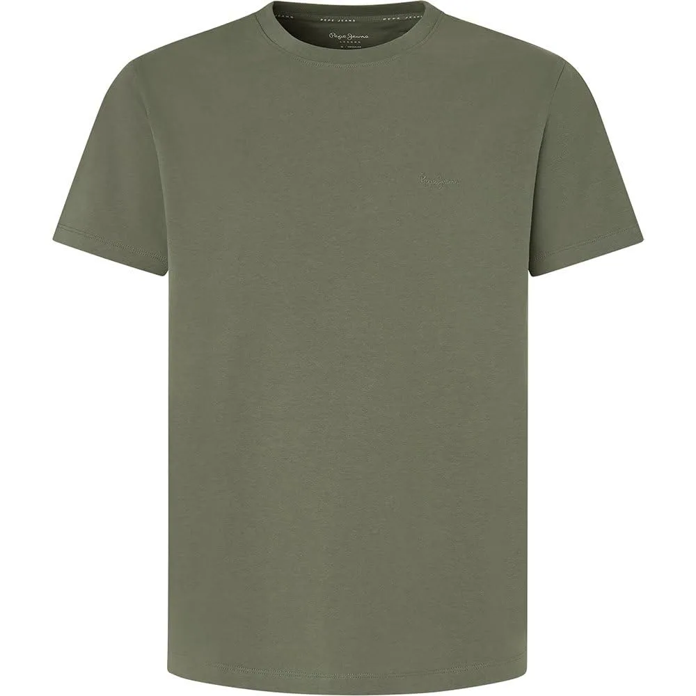 Pepe Jeans Connor t-shirt uomo nero cotone logo