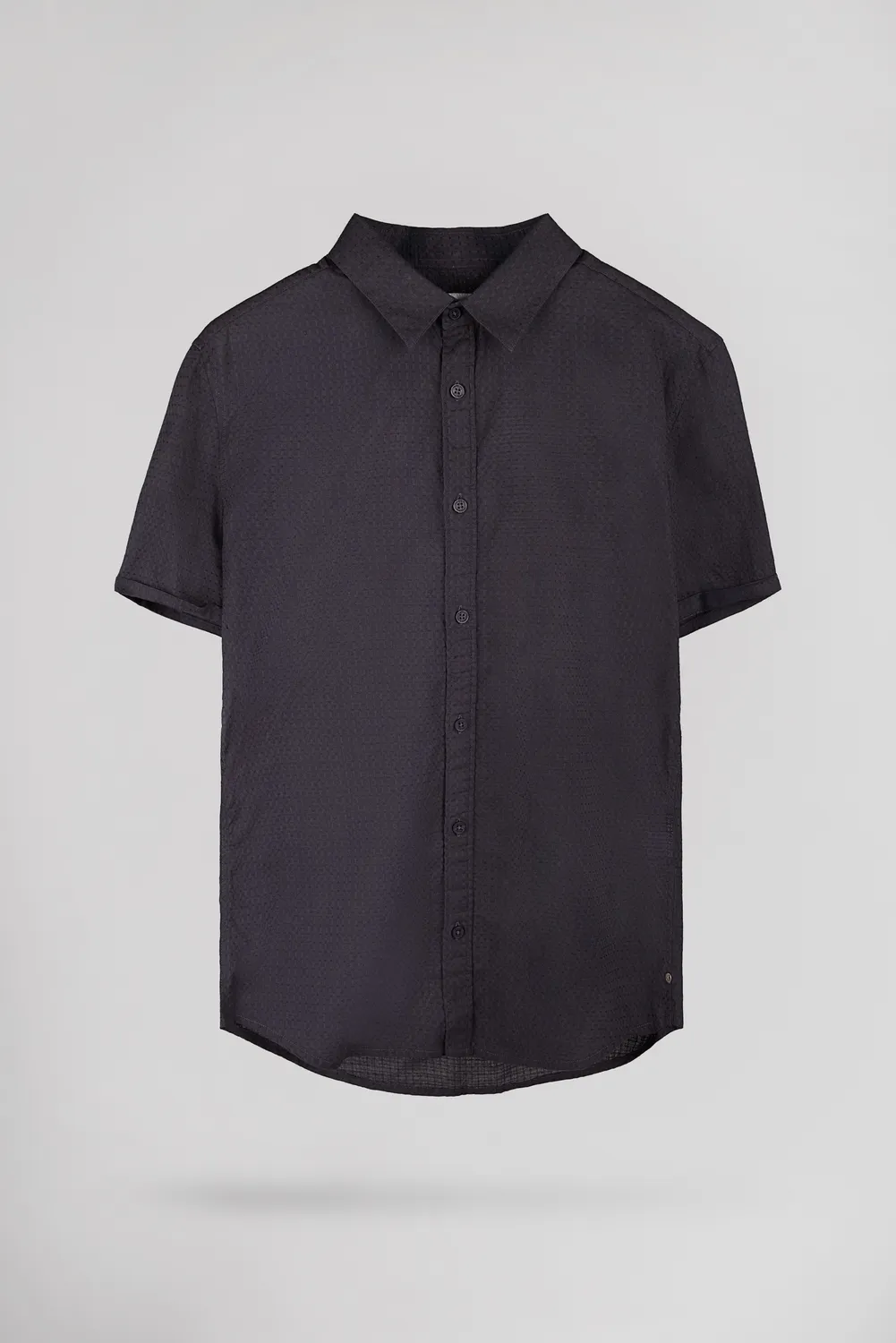 Teddy Smith Cut 2 camicia slim uomo blu navy
