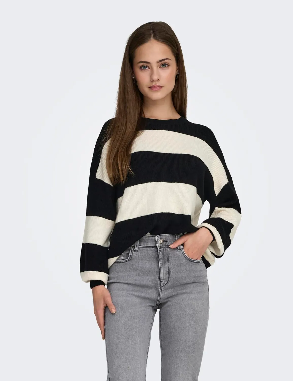 ONLY ONLATIA Knitted Pullover maglione donna girocollo