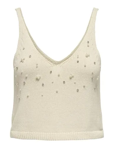 ONLY Onlcolette Life SL Bling top knit nero taglia M
