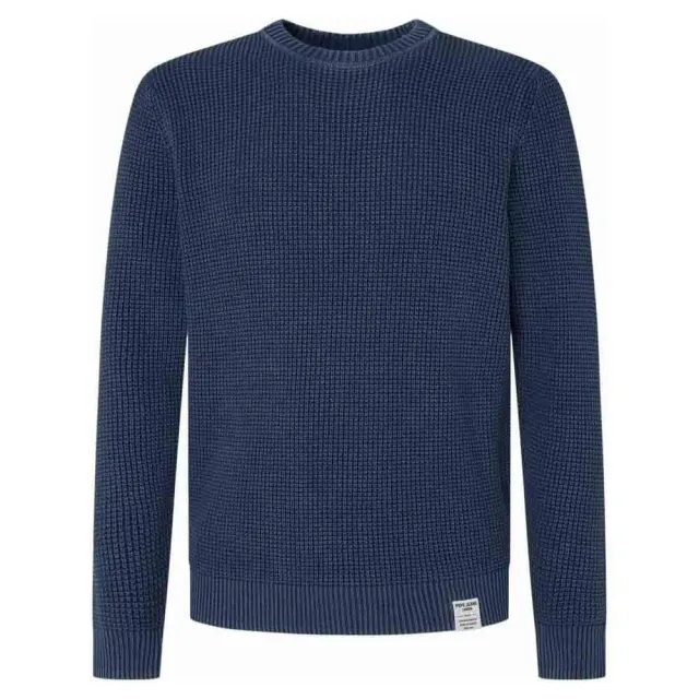 Pepe Jeans Maddox Maglione Uomo M Blu Tinto in Capo