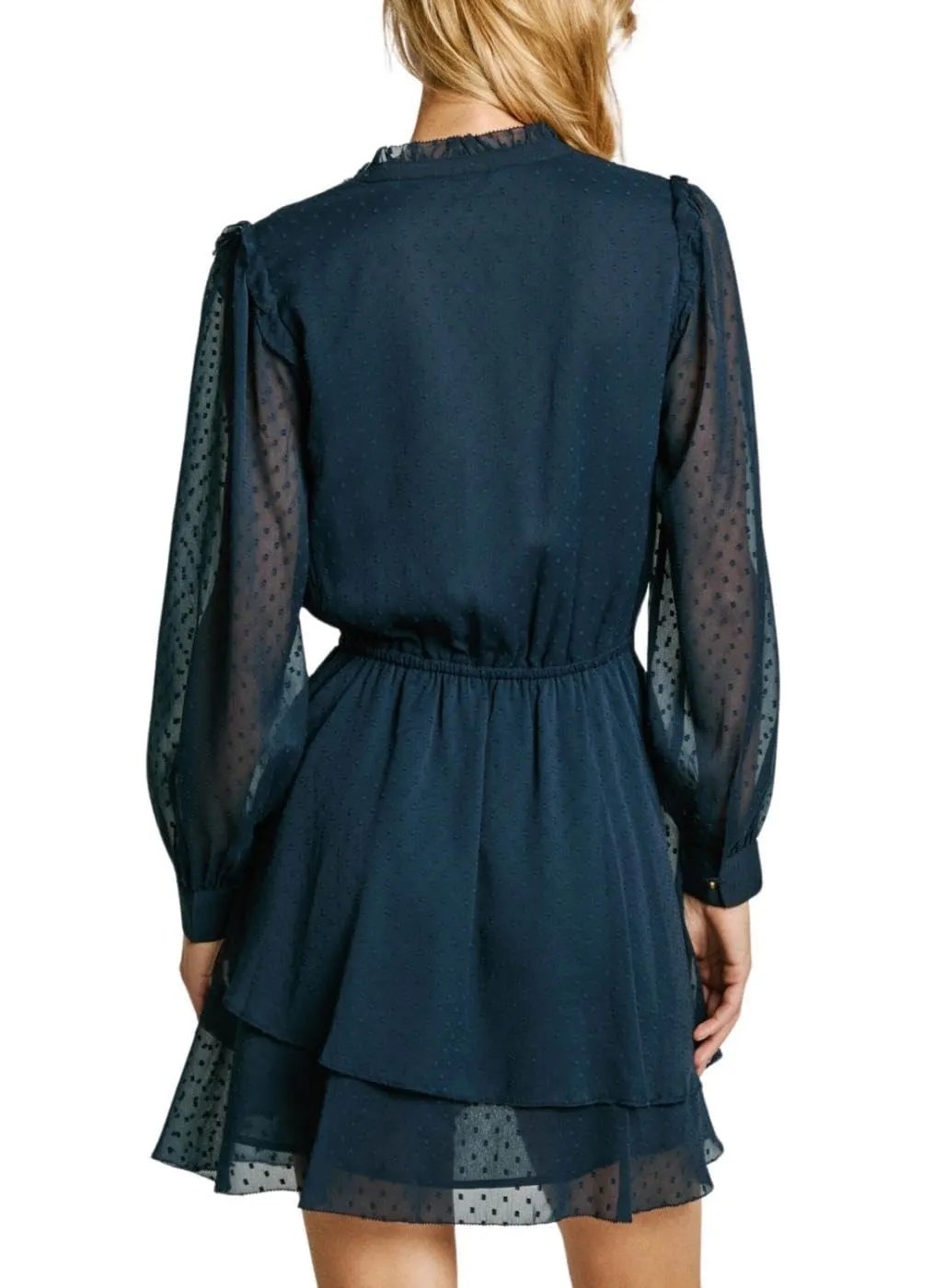 Pepe Jeans Otto Vestito Donna M Mini con Volant