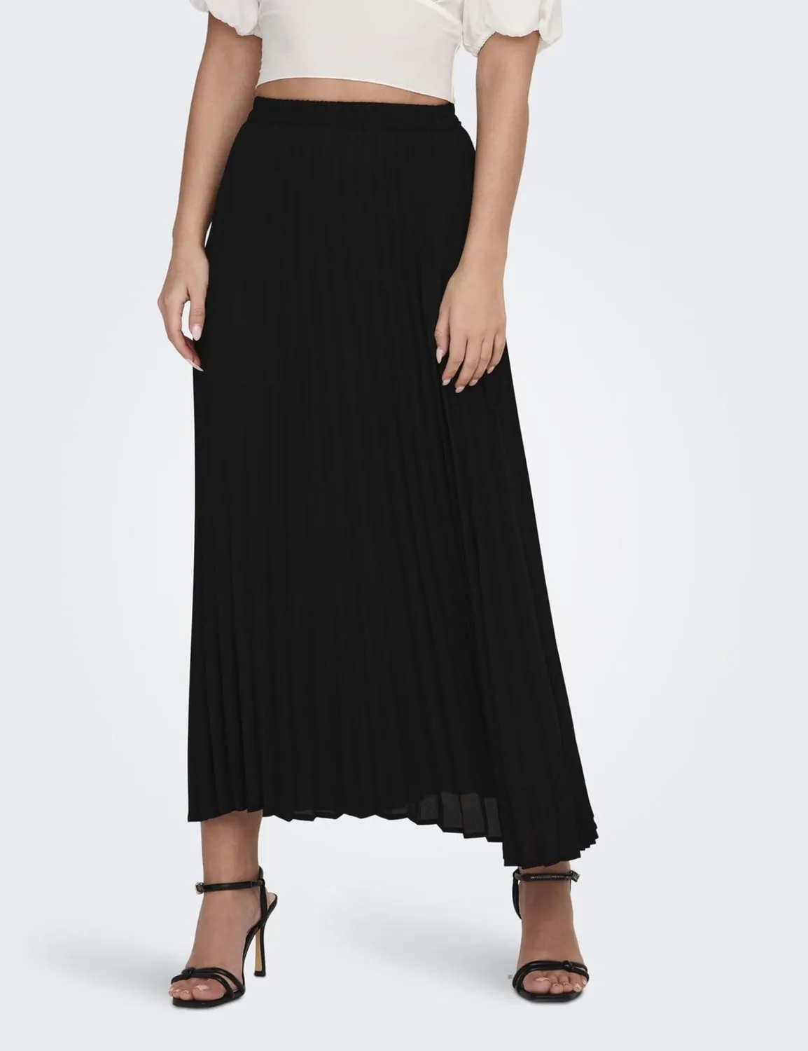 ONLY Onlalma gonna plissé donna nera