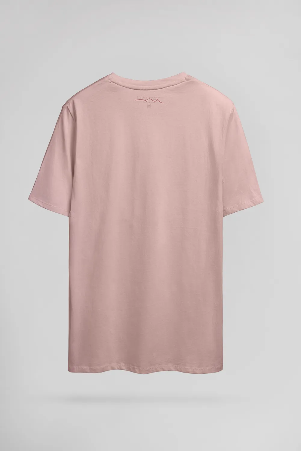 Teddy Smith T-Jim T-Shirt Rosa 100% Cotone Logo