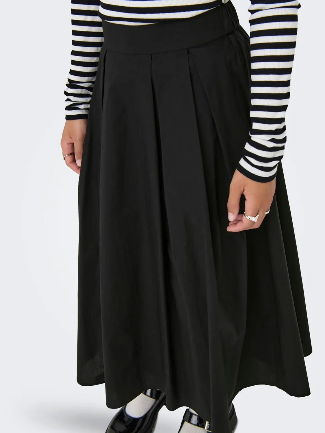 ONLY Onlmaila Long Pleat Skirt gonna lunga plissettata S
