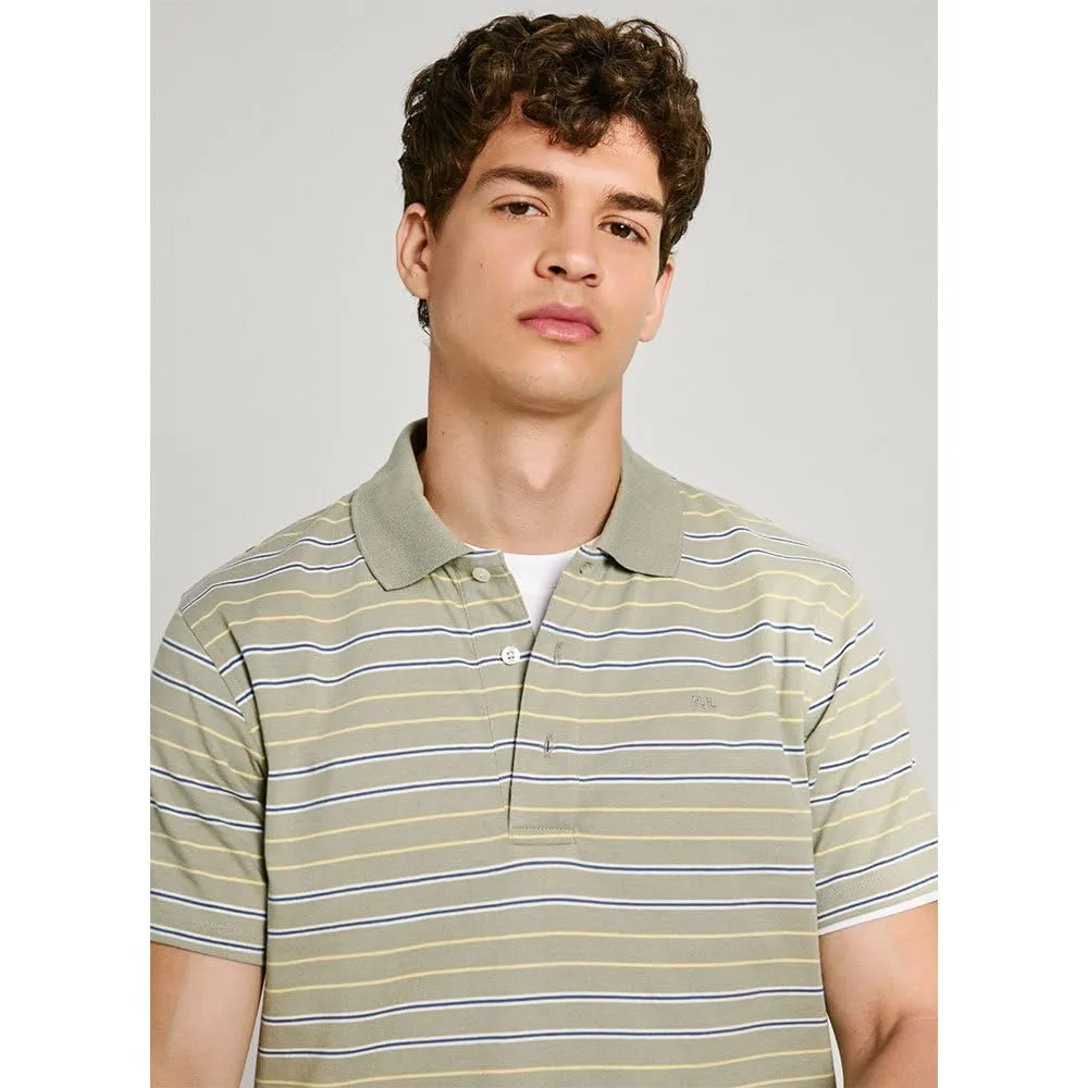 Pepe Jeans Jack Polo Uomo M a Righe Logo