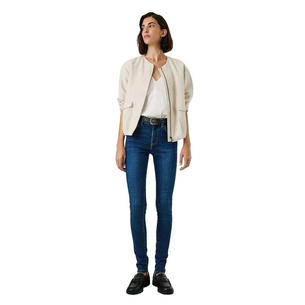 Pepe Jeans Regent Jeans Skinny Donna Vita Media