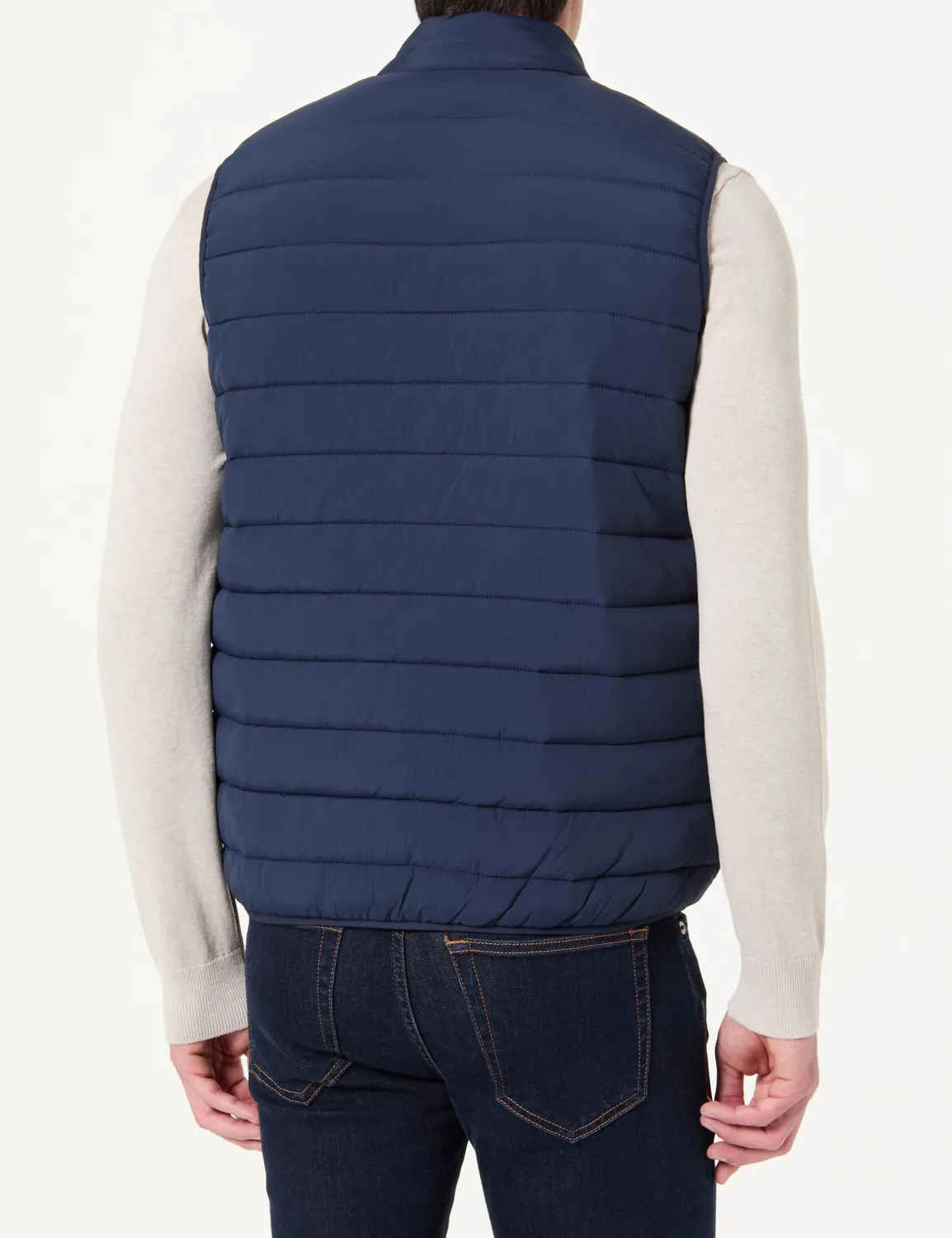 Pepe Jeans Light Puffer gilet uomo L leggero nero