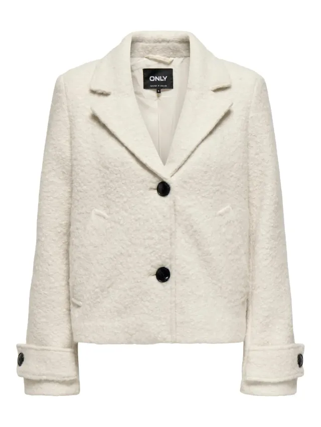 ONLY Onlvaleria Giacca Teddy Donna L Pumice Stone