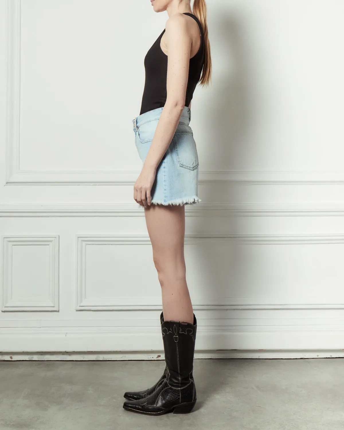 Acquaverde Linny shorts jeans Used Bleached