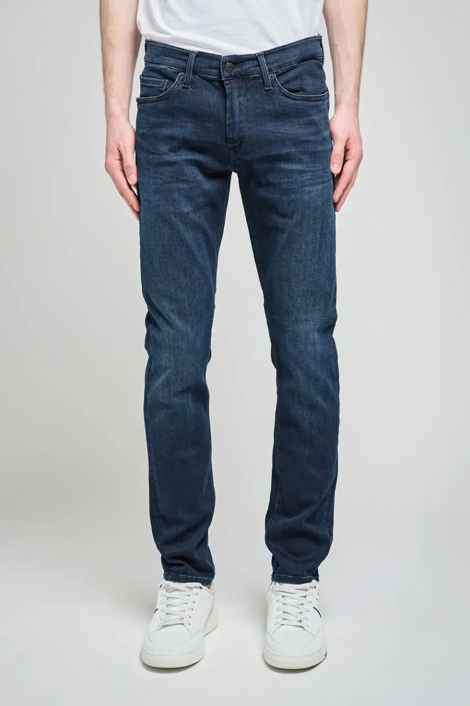 Teddy Smith Rock Dual Move L32 Jeans Uomo Blu Stretch