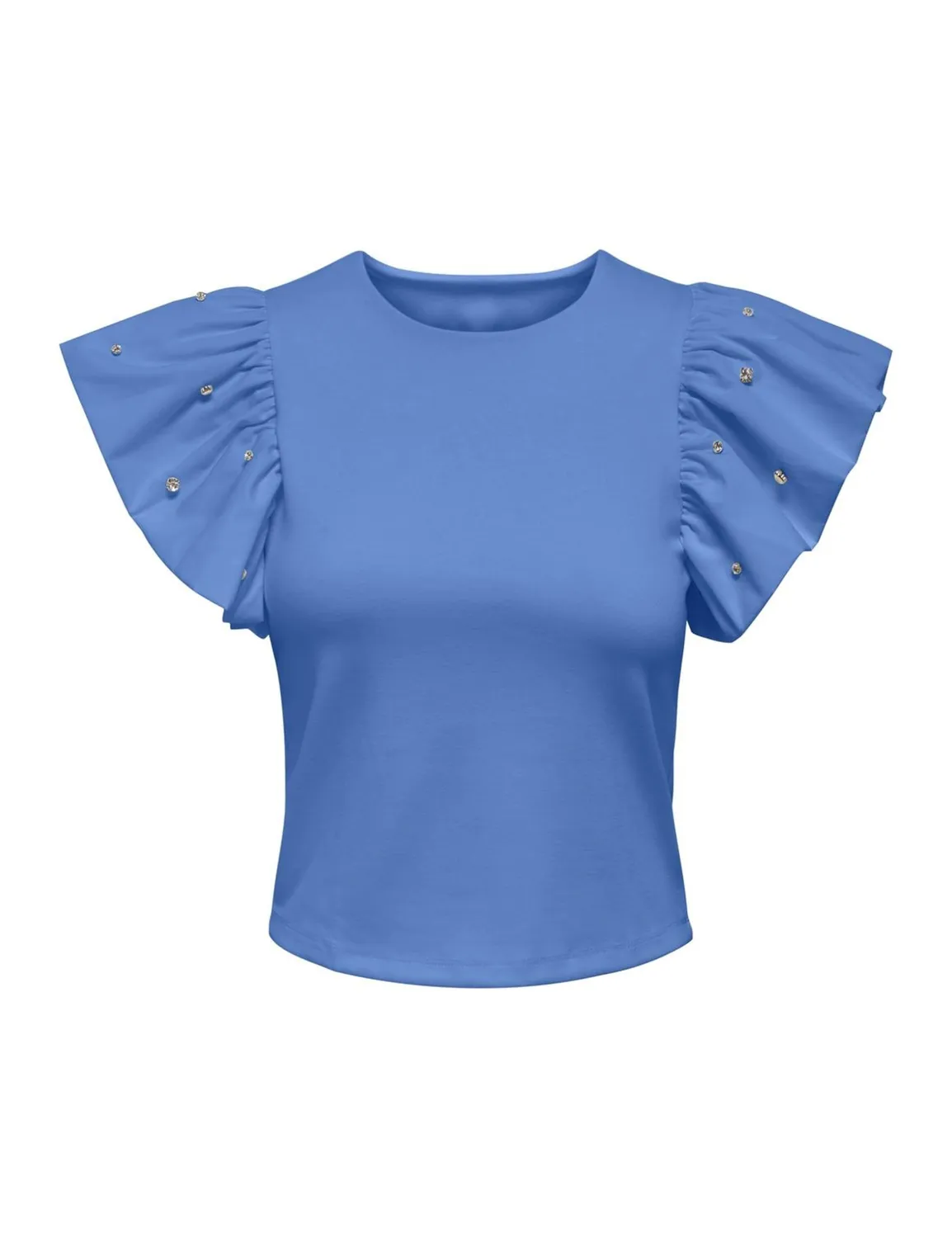 ONLY Onlmacy Life S/S t-shirt nero jersey donna