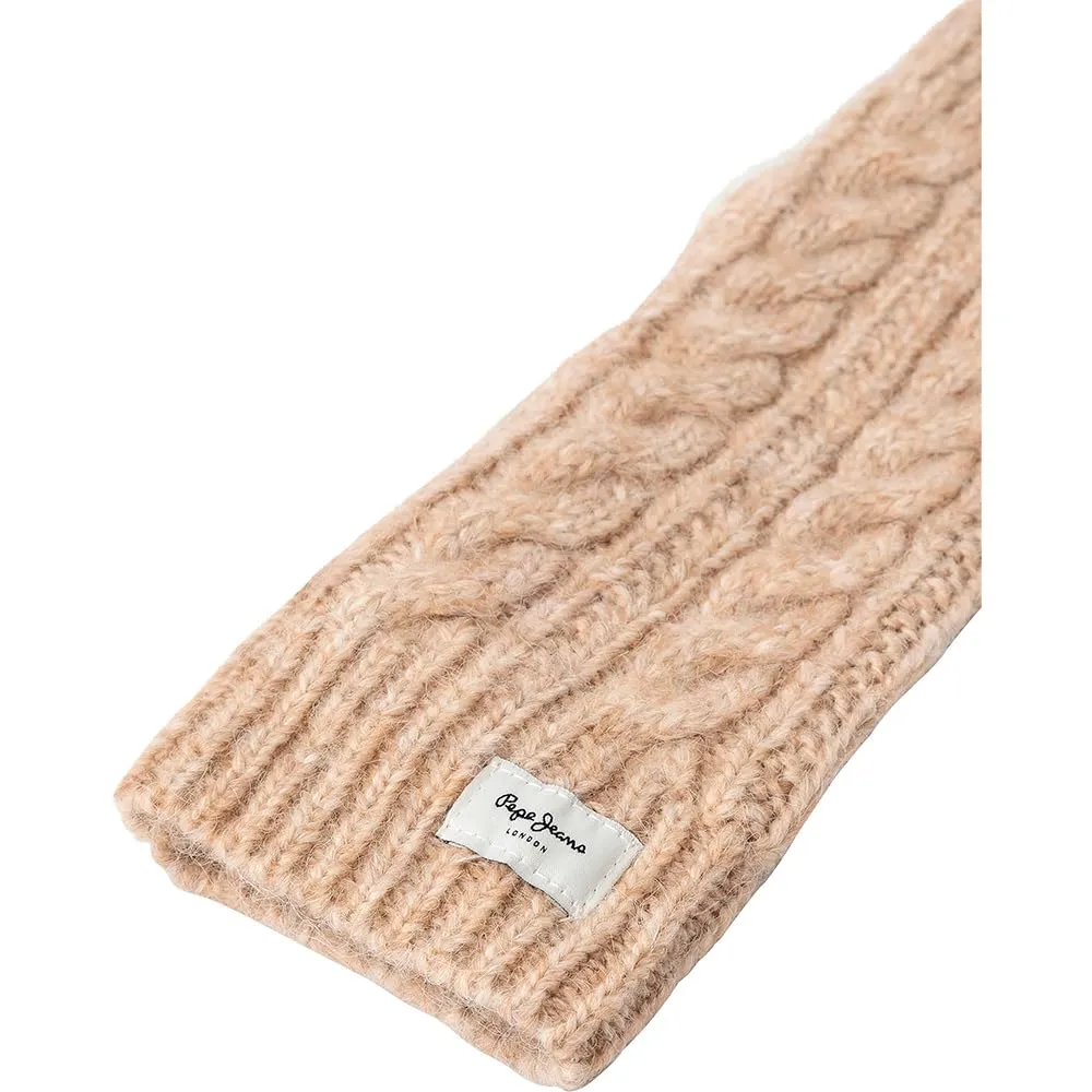 Pepe Jeans Fiona Muffole Donna Beige Oyster White