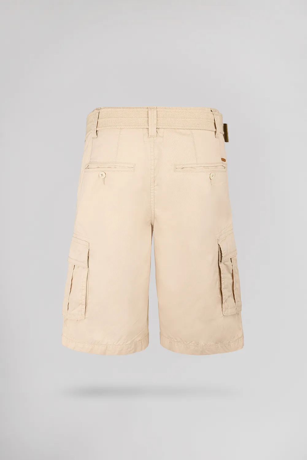 Teddy Smith Sytro 3 bermuda uomo cream tasche