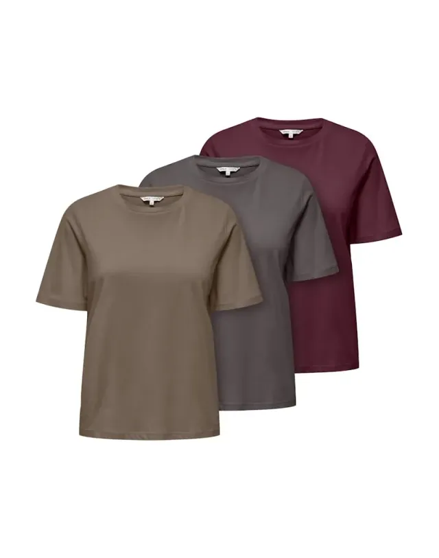 ONLY Onlriri t-shirt donna stampa grafica cotone