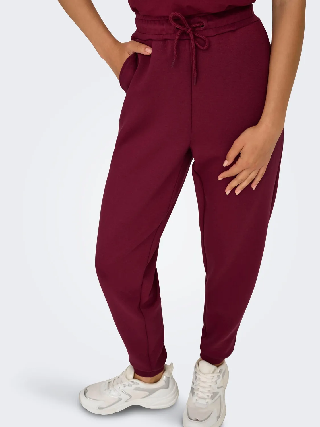 ONLY Onplounge Pantaloni Tuta vita alta felpa