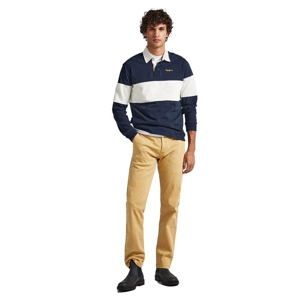 Pepe Jeans Sloane pantaloni uomo slim cotone blu Dulwich