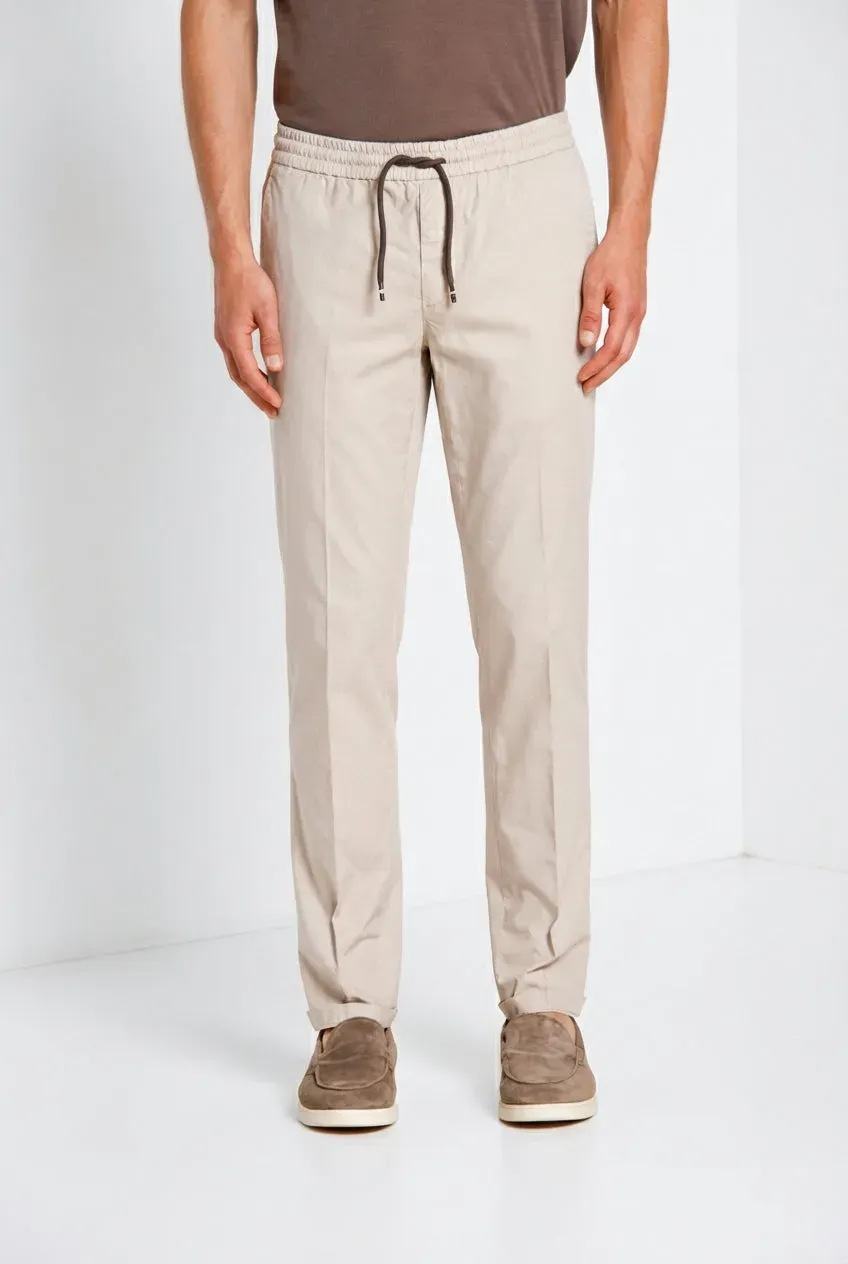 Mason's New York Sack Chino Jogger Uomo Beige Chiaro Regular