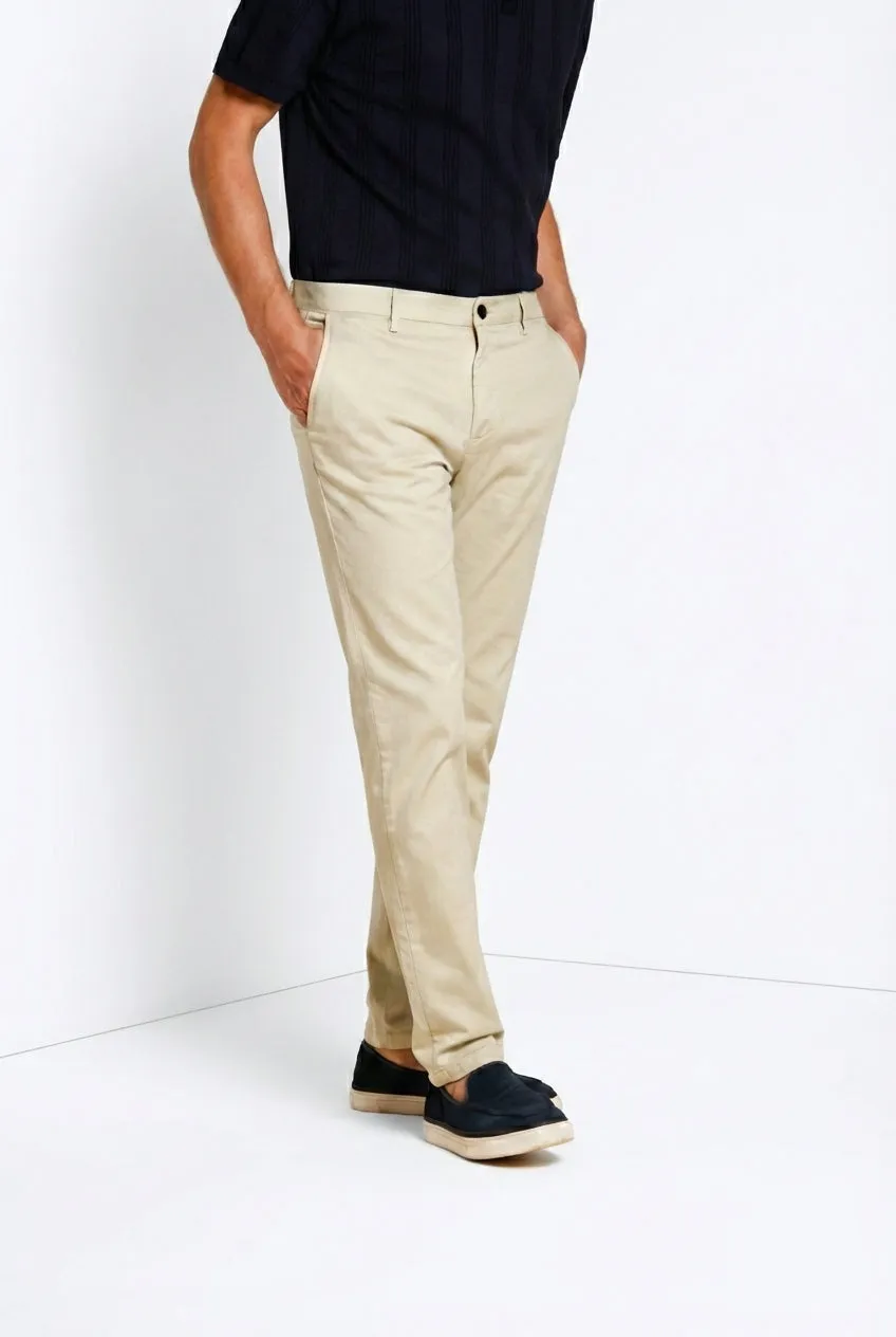 Mason's Osaka chino uomo stucco carrot fit