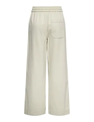 ONLY Onlmaisa pantaloni larghi donna vita alta XL