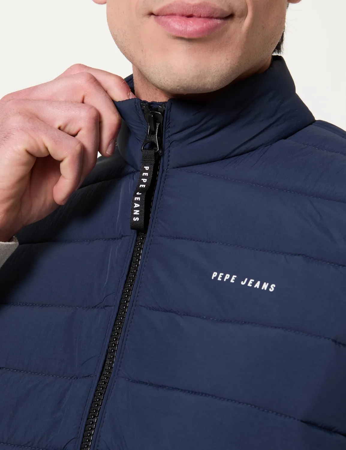 Pepe Jeans Light Puffer gilet uomo L leggero nero
