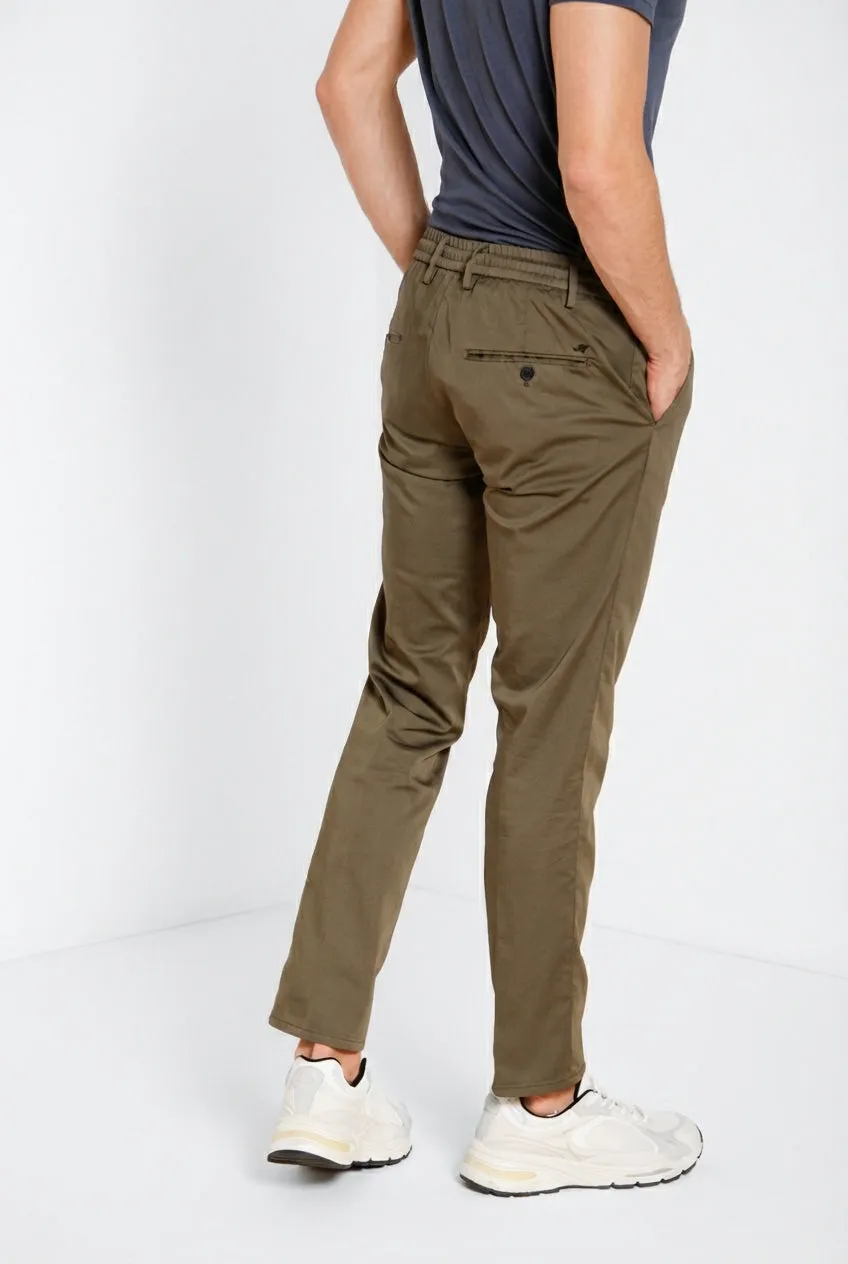 Mason's Milano Jogger Travel chino uomo verde scuro