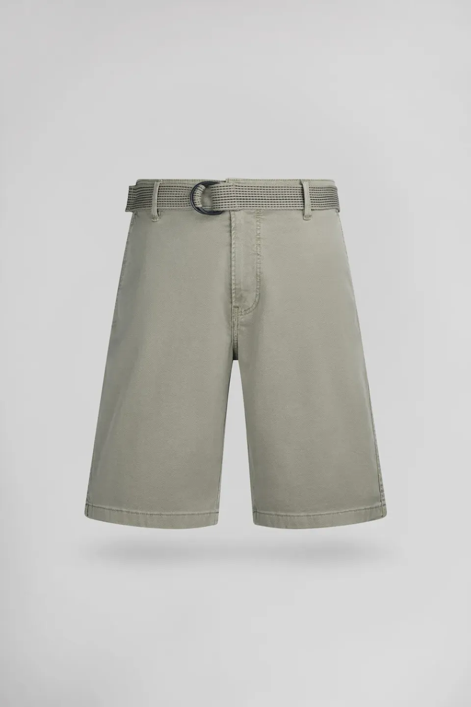 Teddy Smith Staton Chino shorts kaki cintura uomo