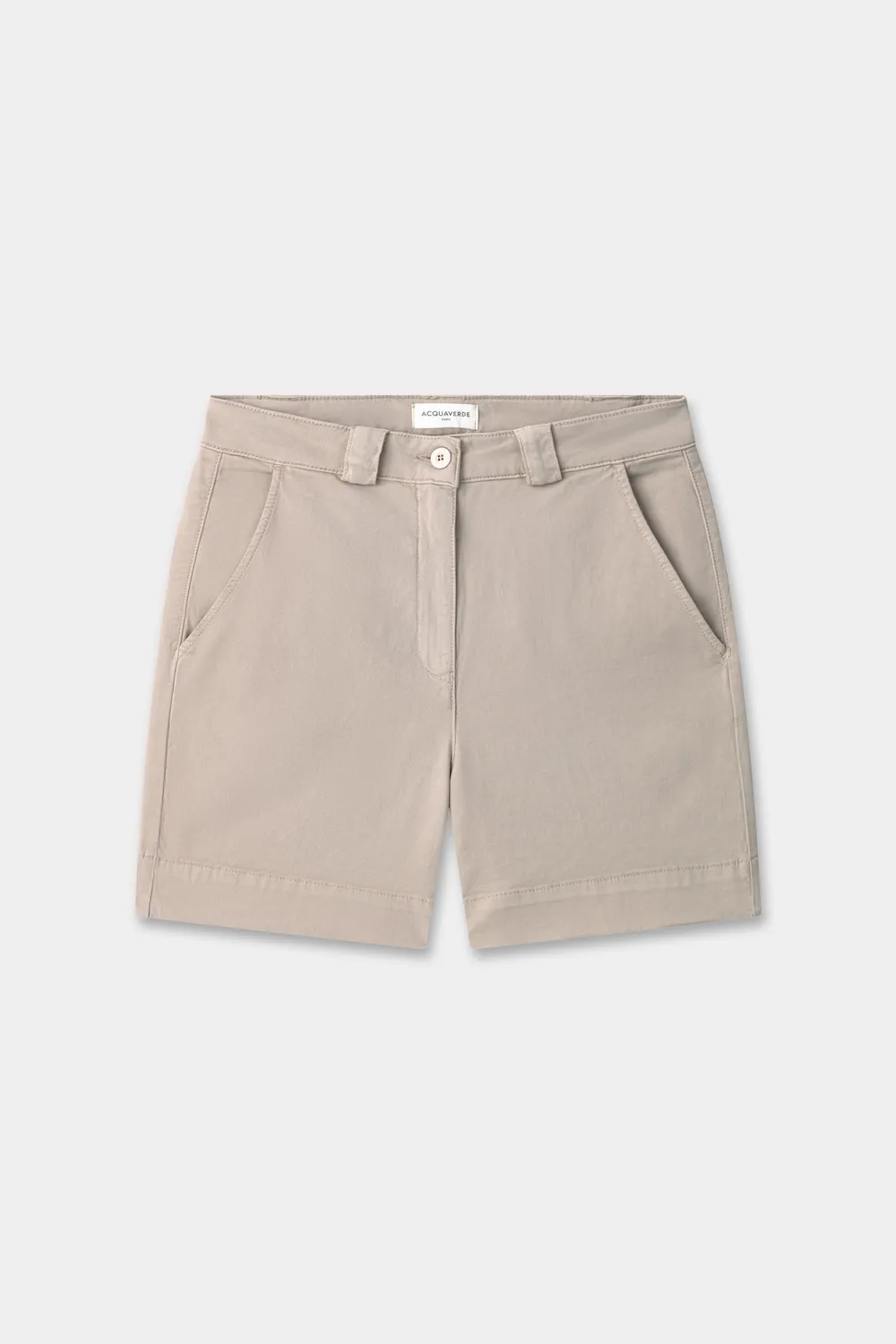 acquaverde Vermont shorts Beige vita alta