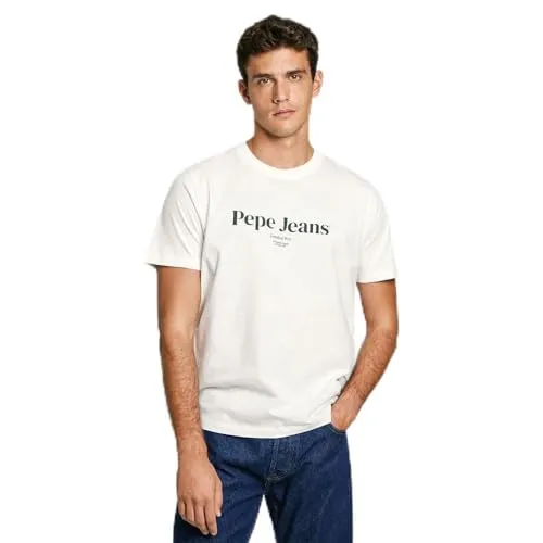 Pepe Jeans Dale Tee t-shirt uomo taglia L bianca