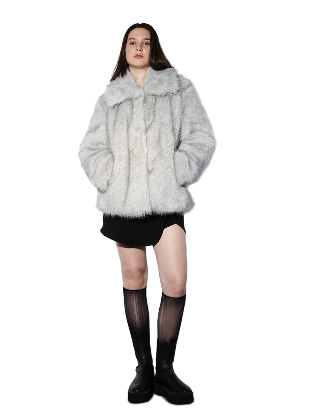 ONLY Onlrubina giacca ecopelliccia M