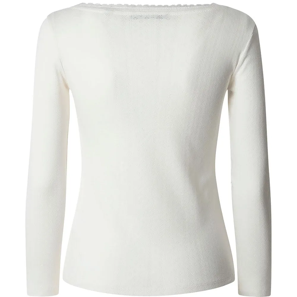 Pepe Jeans Ramy T-Shirt Donna M Manica Lunga Cotone